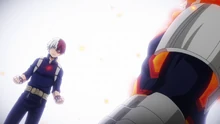 Shoto declares his intentions.