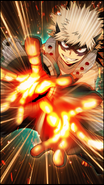 Katsuki Bakugo Skill Character Art 4 Smash Rising