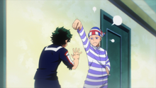 Yuga scolds Izuku