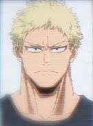 Goto in the past, before losing his left eye.