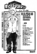 Perfil do Katsuki no manga.