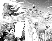 Katsuki saves All Might