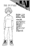 Izuku Volume 1 Profile