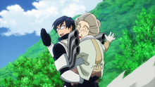 Tenya helps Ms