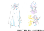 Ectoplasm's character design for the anime.