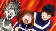 Ochaco, Izuku and Tenya learn Eraser Head lied.