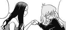 Kazuho accepts the help of Makoto