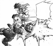 Katsuki refuses to remain behind Deku