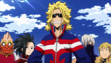 All Might congratulates the students on their improvements