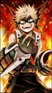 Katsuki Bakugo Skill Character Art 21 Smash Rising