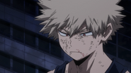 Katsuki Bakugo after fighting Izuku