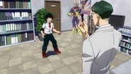 Izuku Midoriya vs. Sir. Nighteye (Anime)