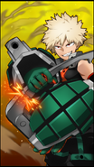 Katsuki Bakugo Skill Character Art 12 Smash Rising