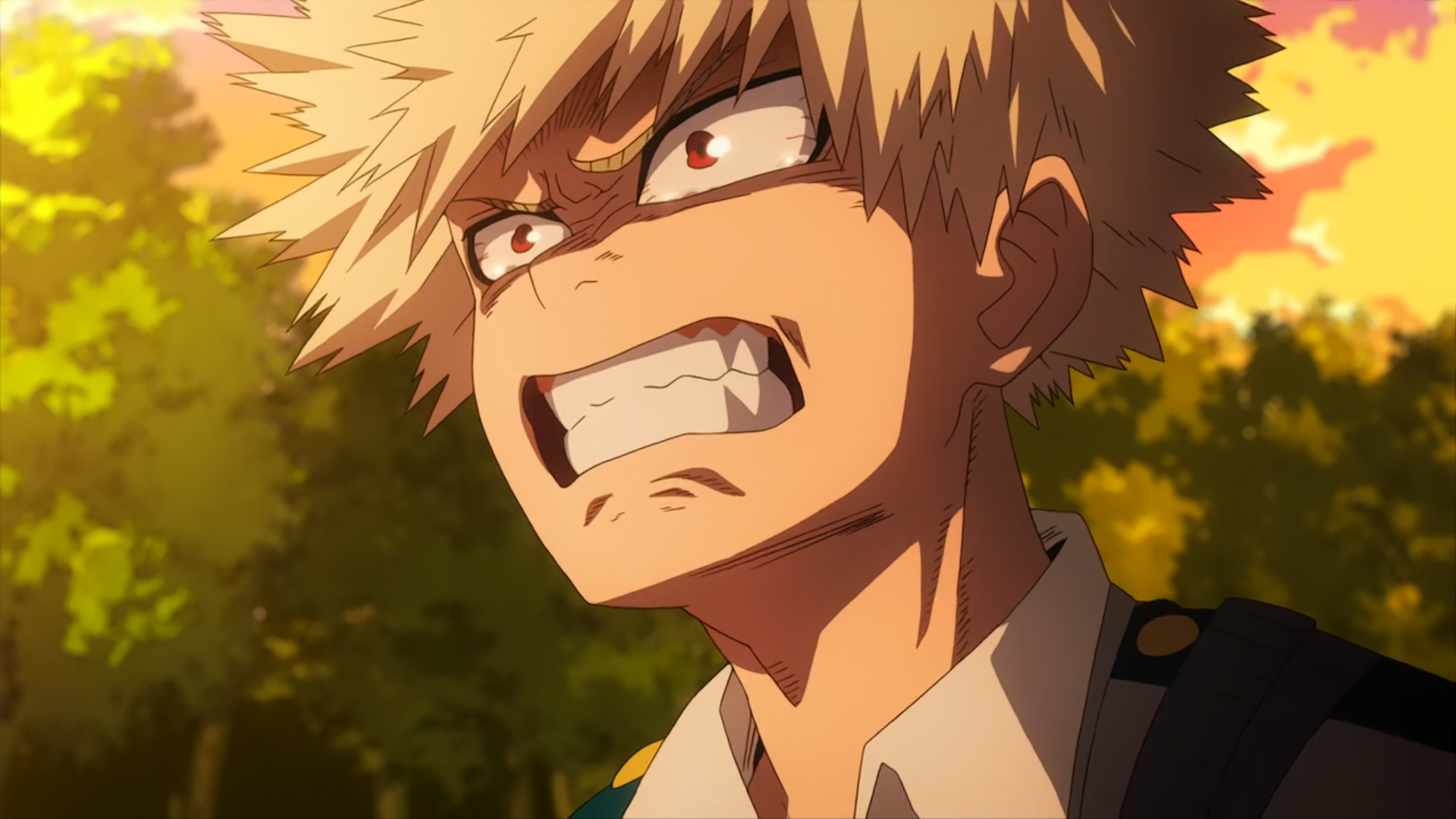 Image of Katsuki Bakugo My Hero Academia anime