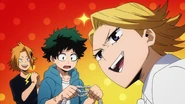 Izuku find that the rope is frayed