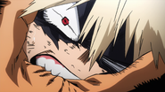 Katsuki bites All Might
