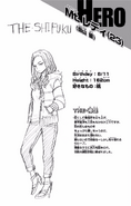 Volume 10 Yu Takeyama's Profile