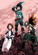 My Hero Academia Color Page from Jump NEXT Vol. 4 2014 (Cleaned)