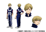 Neito Monoma PE TV Animation Design Sheet