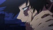 Dabi reflects on Snatch's words and his motives.