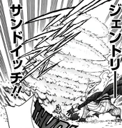 Gently Sandwich.png (578 KB) Gently Sandwich in the manga.