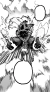 Izuku activates Fa Jin.