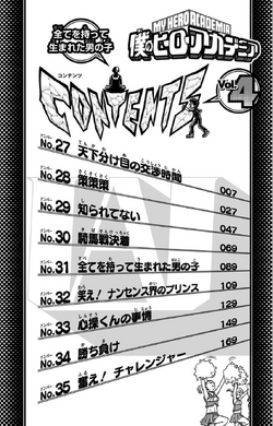 Volume 4 My Hero Academia Wiki Fandom