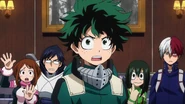 Izuku solves the murder mystery.