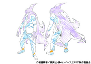 Kugo's character design for the anime.