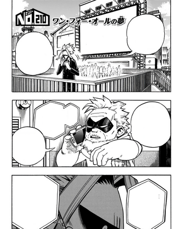 Chapter 210 My Hero Academia Wiki Fandom