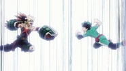 Izuku vs. Katsuki.