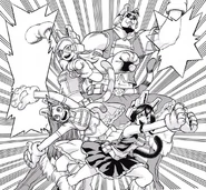 The Wild, Wild Pussycats in the manga.