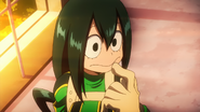 Tsuyu returns to U.A.