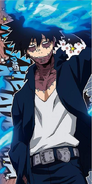 Dabi Poster from the "BNHA Visual Character Poster" Line (2018).