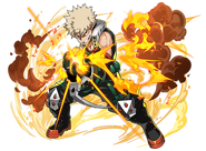 Katsuki Bakugo Artwork 1 Puzzle and Dragons