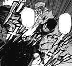 Knuckleduster beating Number 6