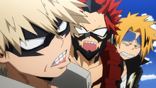 Denki and Eijiro shocked by Katsuki rudeness