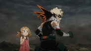 Katsuki protects Mahoro