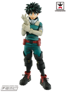 Izuku Midoriya collectible CraneKing figure.