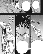 Gran Torino gives Izuku his cape and advises him that death can be a way of salvation.
