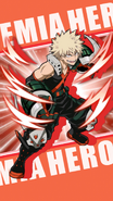 Katsuki Bakugo Character Art 10 Smash Tap