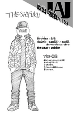 Volume 21 Manga Fukidashi Profile