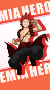 Eijiro Kirishima Character Art 1 Smash Tap