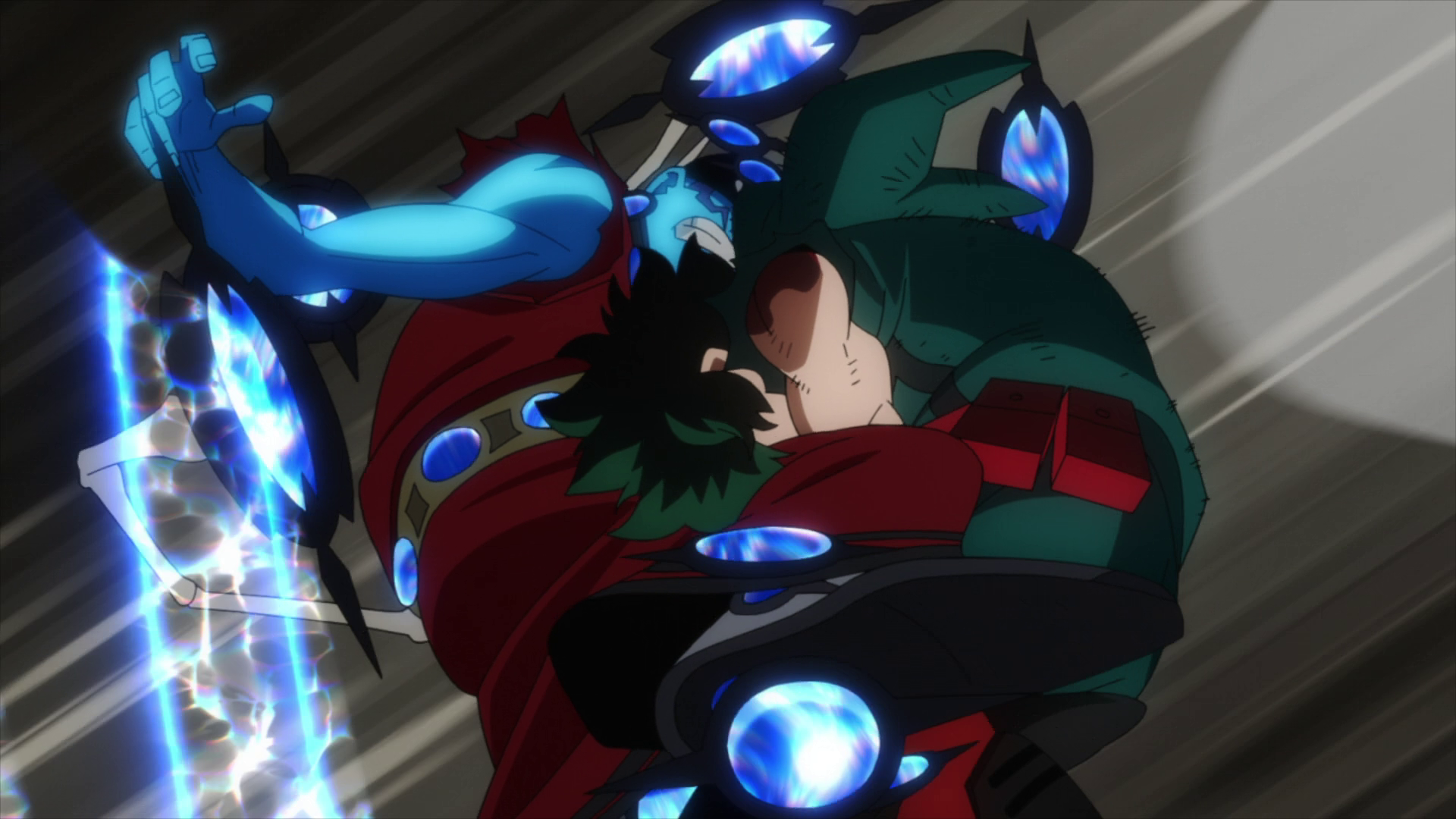 Deku vs. Flect Turn  My Hero Academia: Missão Mundial de Heróis