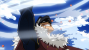 Inasa Yoarashi using Whirlwind