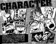 Seiji featured on the character page for Volume 18.