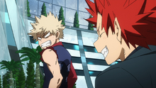 Katsuki Bakugo regrets thanking Eijiro