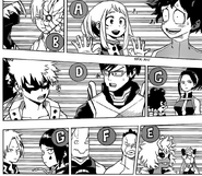 Kyoka is paired with Denki for the Battle Trial.