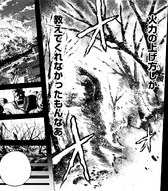 Toya loses control of his flames