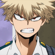 Katsuki Bakugo school headshot